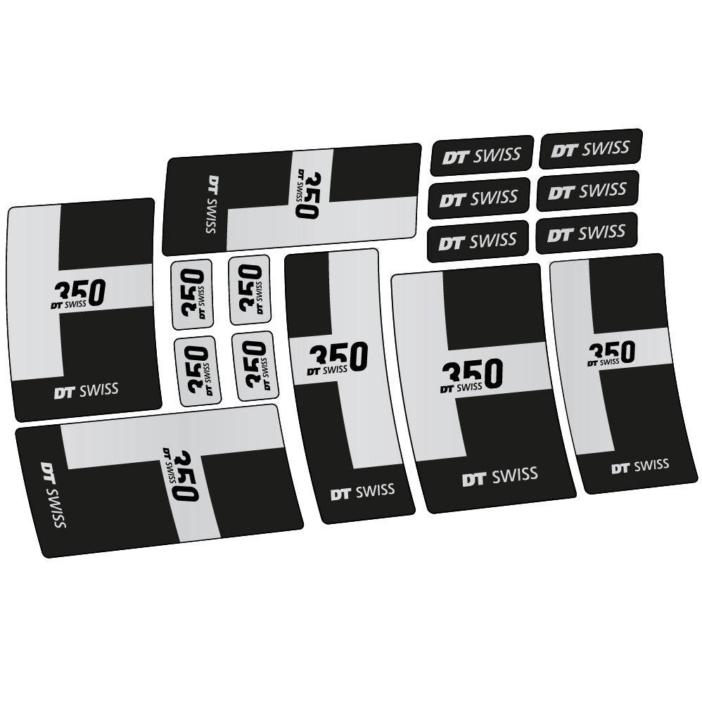Autocollant DT Swiss 350 2021, Moyeux, Autocollant Vélo vinyle