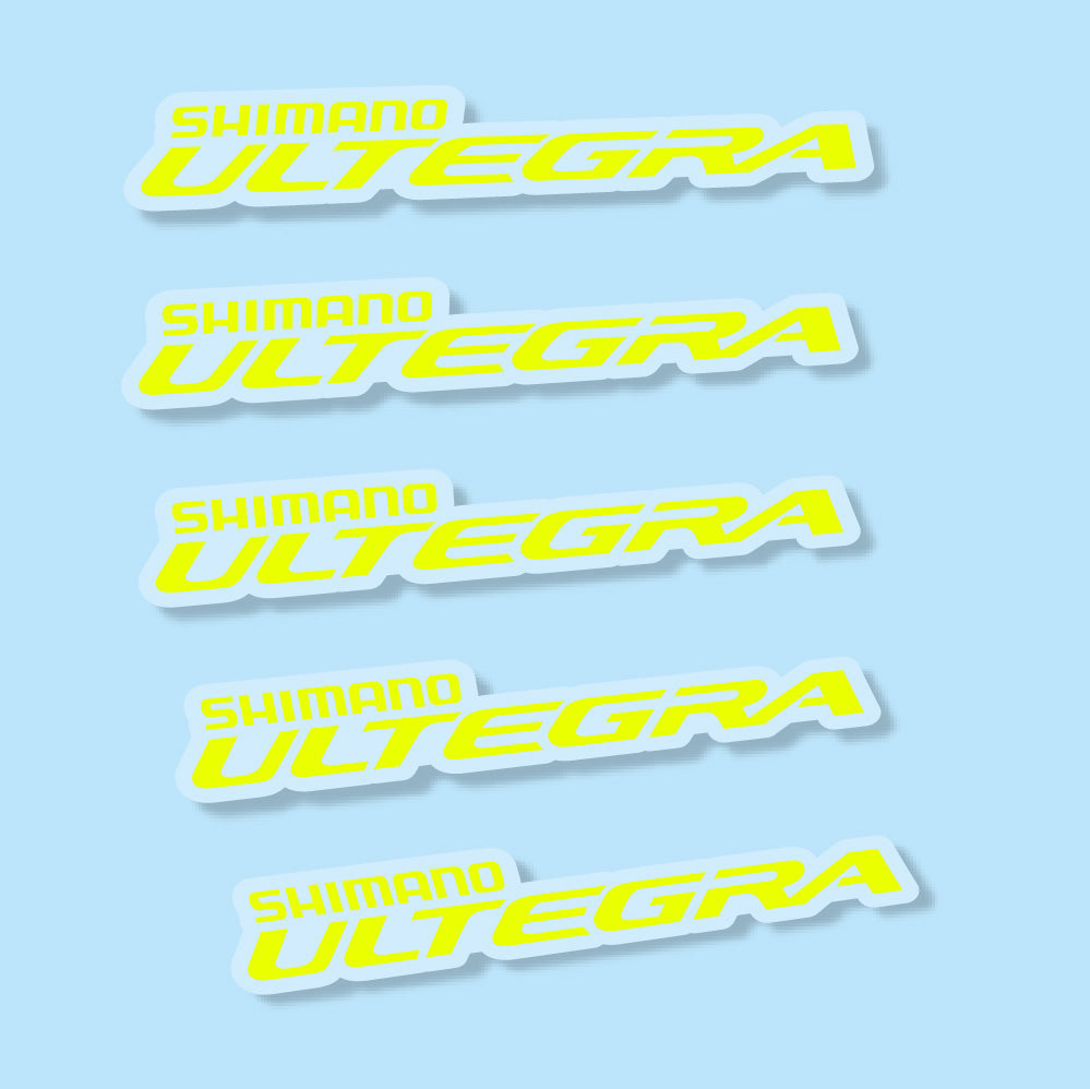 Autocollant Shimano Ultegra, Logo, Autocollant Vélo vinyle