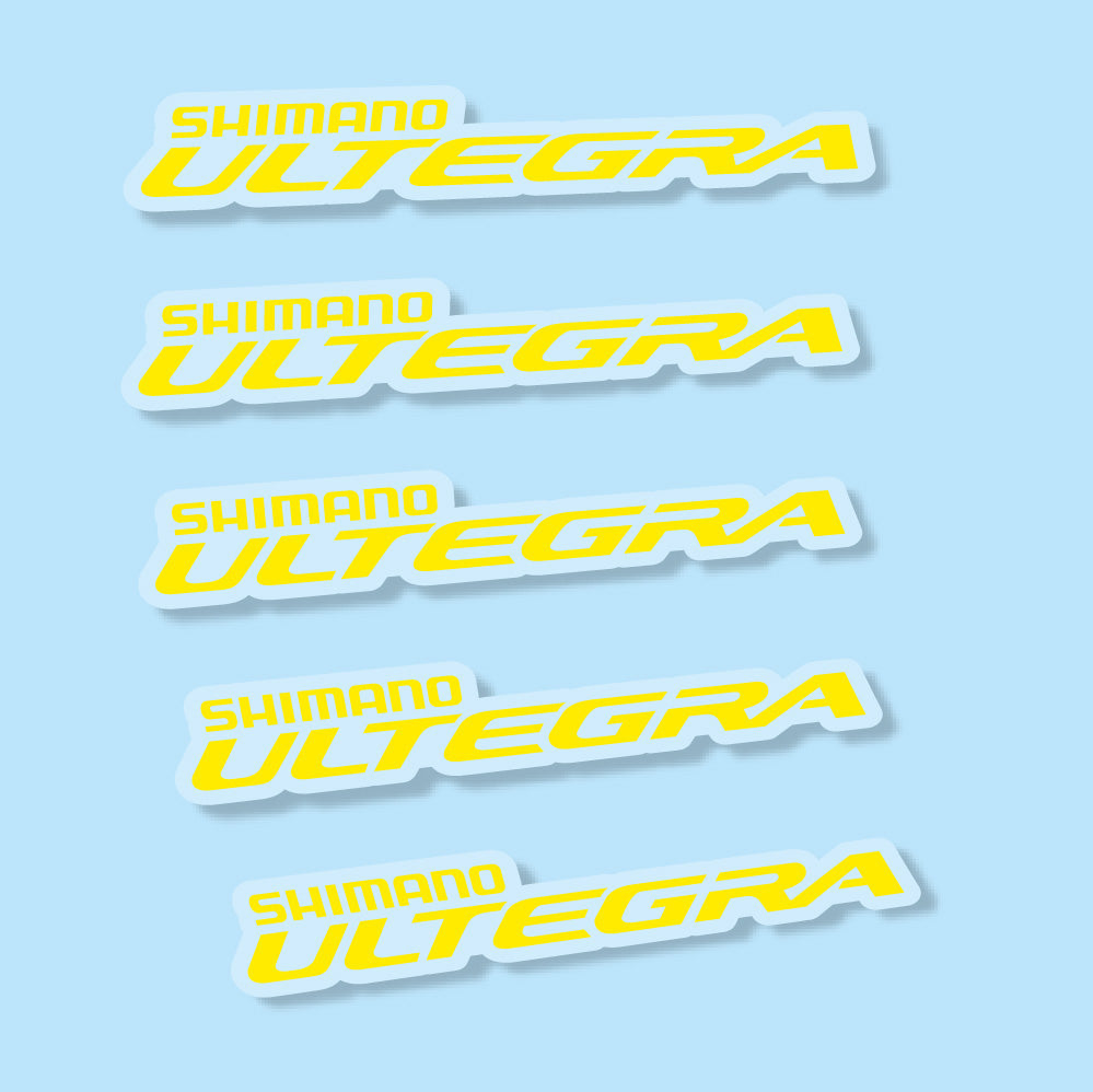 Autocollant Shimano Ultegra, Logo, Autocollant Vélo vinyle