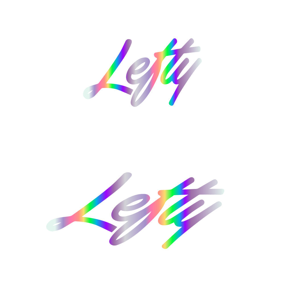 Autocollant Lefty, Logo, Autocollant Vélo vinyle