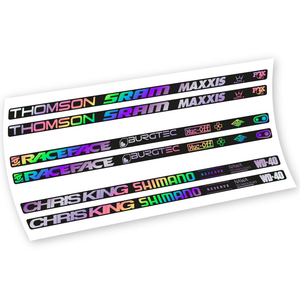 Autocollants, Divers Drands, Cadre, Vélo vinyle sticker