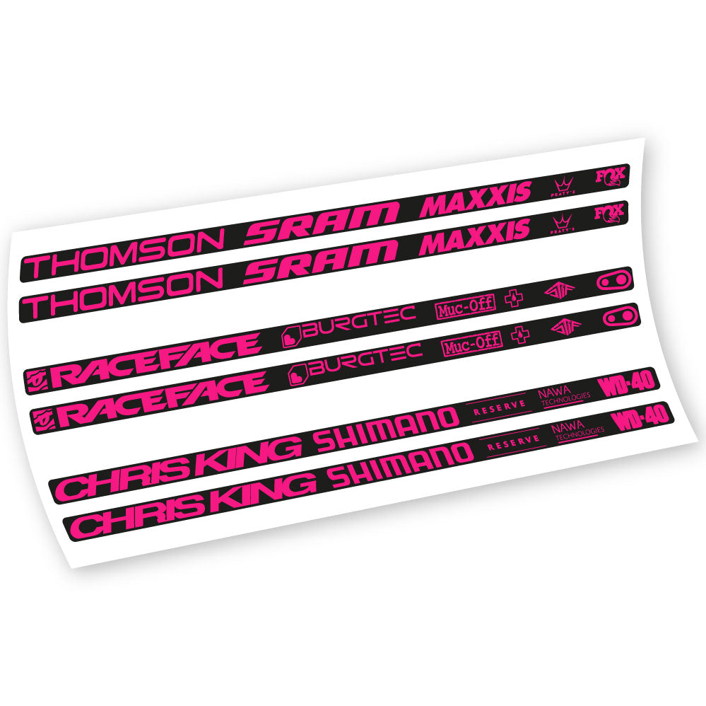 Autocollants, Divers Drands, Cadre, Vélo vinyle sticker