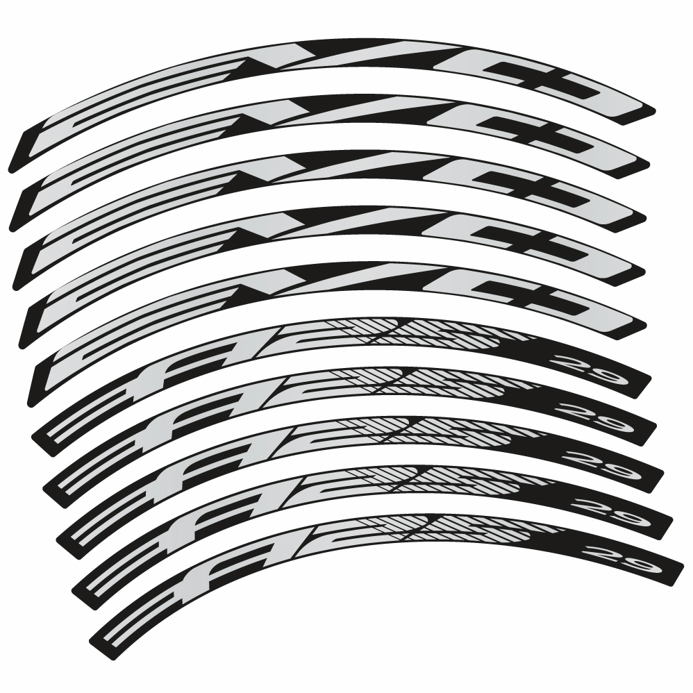 Autocollant BH Evo A25, Roues VTT 29, Autocollant Vélo vinyle