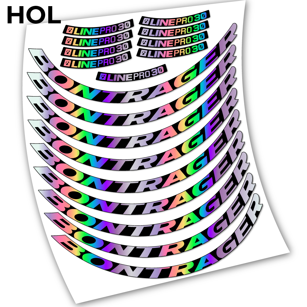 Autocollant, Bontrager Line Pro 30, autocollant Mountain Wheel Vélos Vinyle