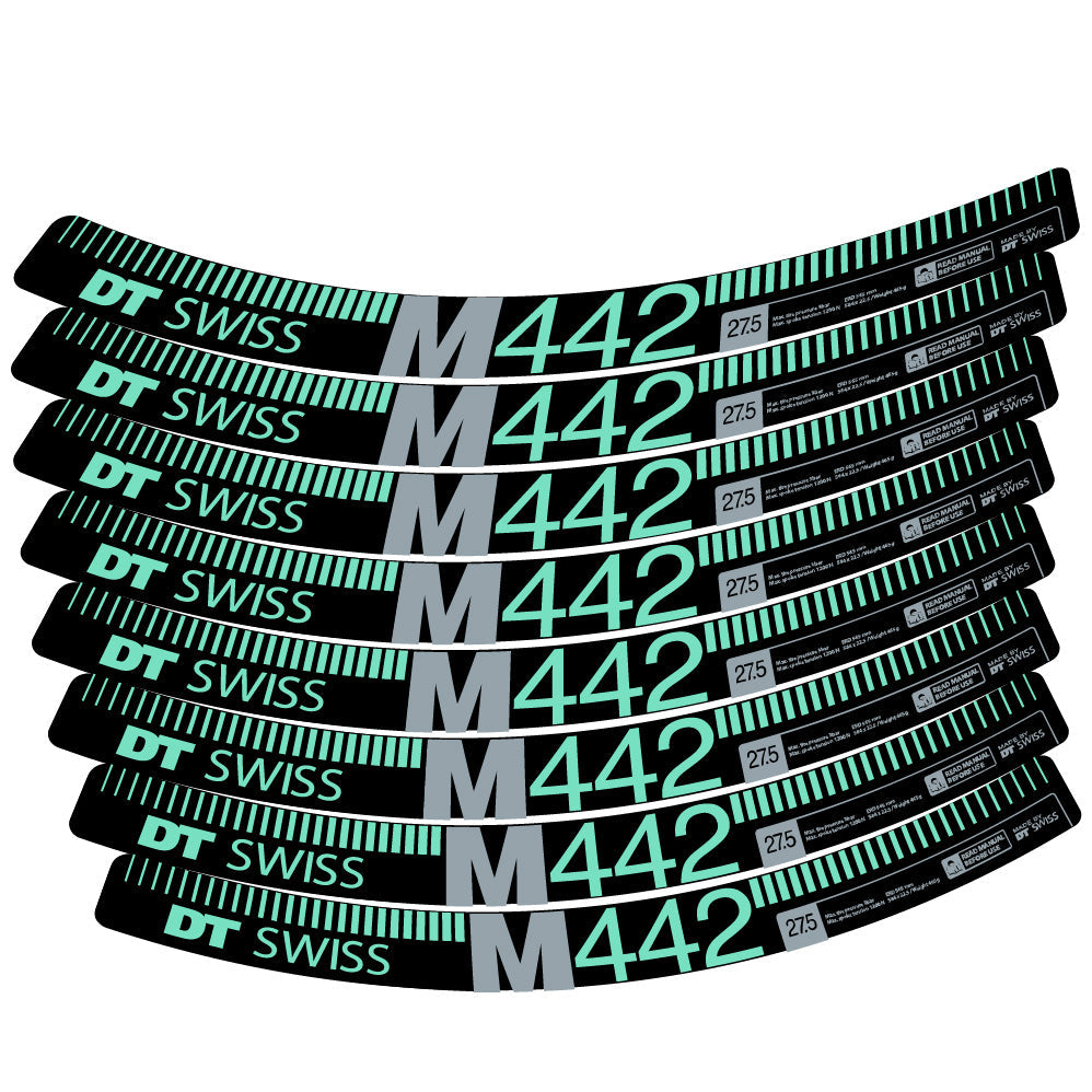 Autocollant DT Swiss M442, Roues VTT 29, Autocollant Vélo vinyle