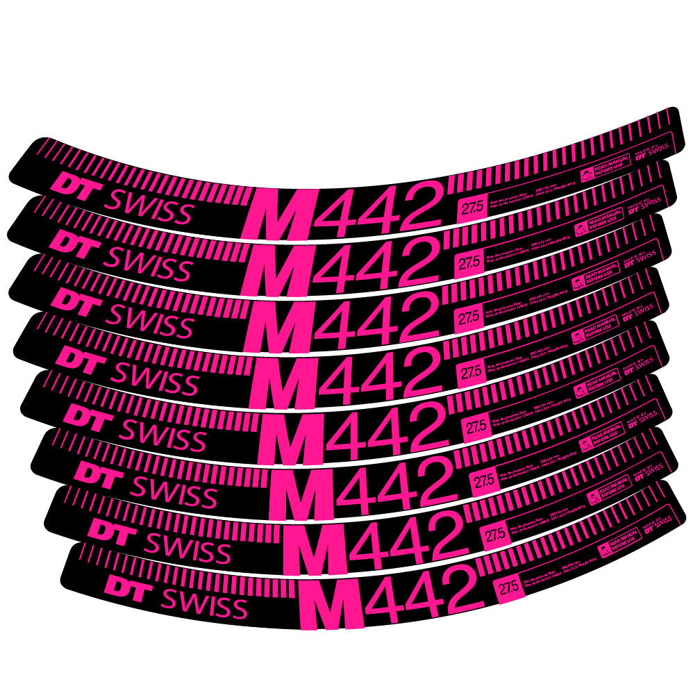 Autocollant DT Swiss M442, Roues VTT 29, Autocollant Vélo vinyle