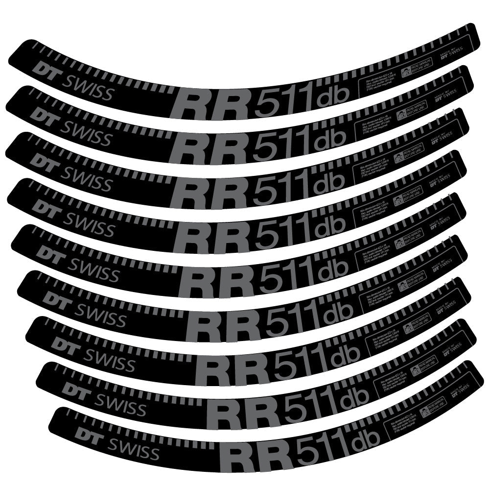 Autocollant DT Swiss FR511 db, Roues VTT 29, Autocollant vélo vinyle
