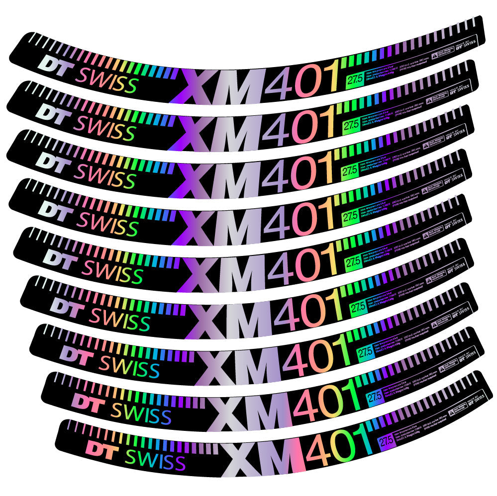 Autocollant DT Swiss XM401, Roues VTT 29, Autocollant Vélo vinyle