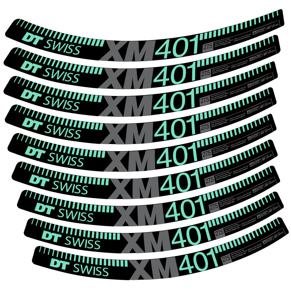 Autocollant DT Swiss XM401, Roues VTT 29, Autocollant Vélo vinyle