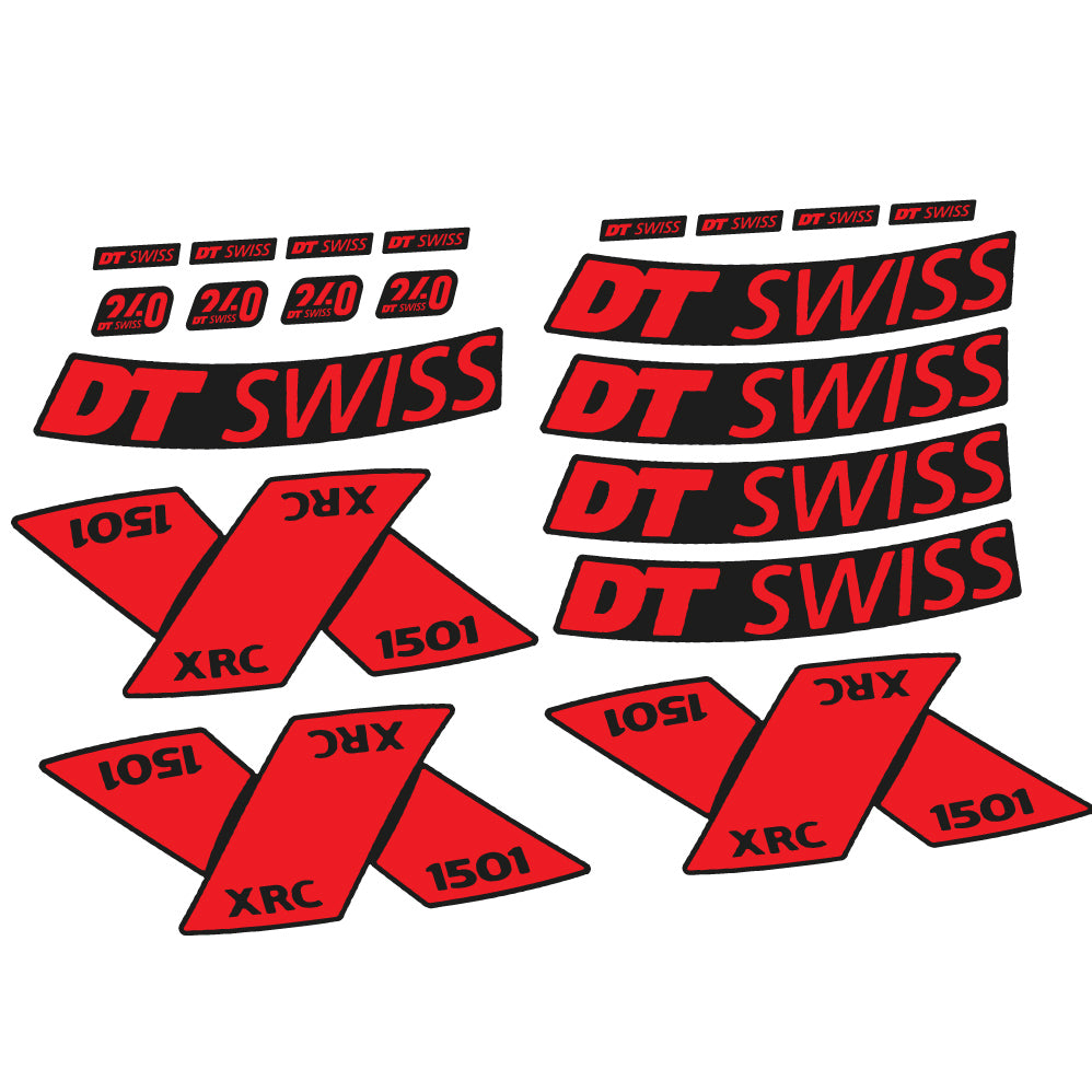 Autocollant DT Swiss XRC 1501 Spline 2022, Roues VTT 29, Autocollant vinyle