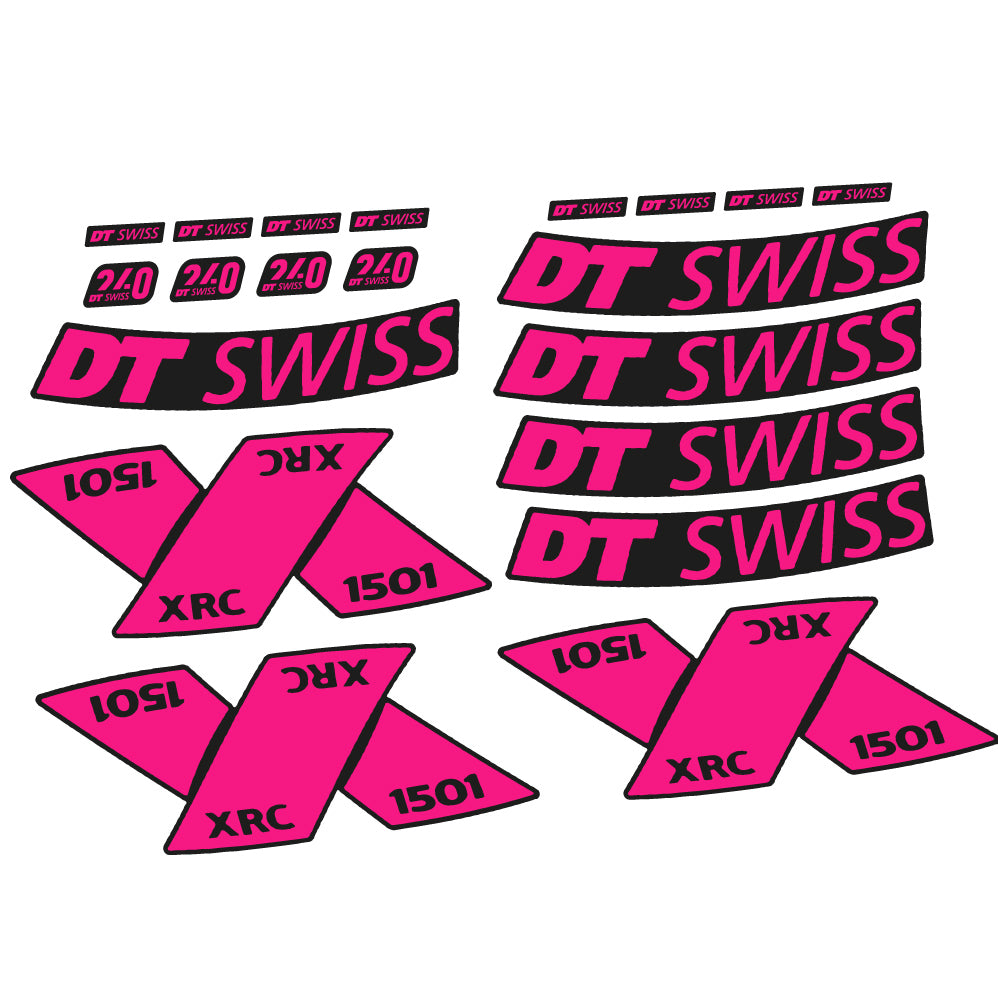Autocollant DT Swiss XRC 1501 Spline 2022, Roues VTT 29, Autocollant vinyle