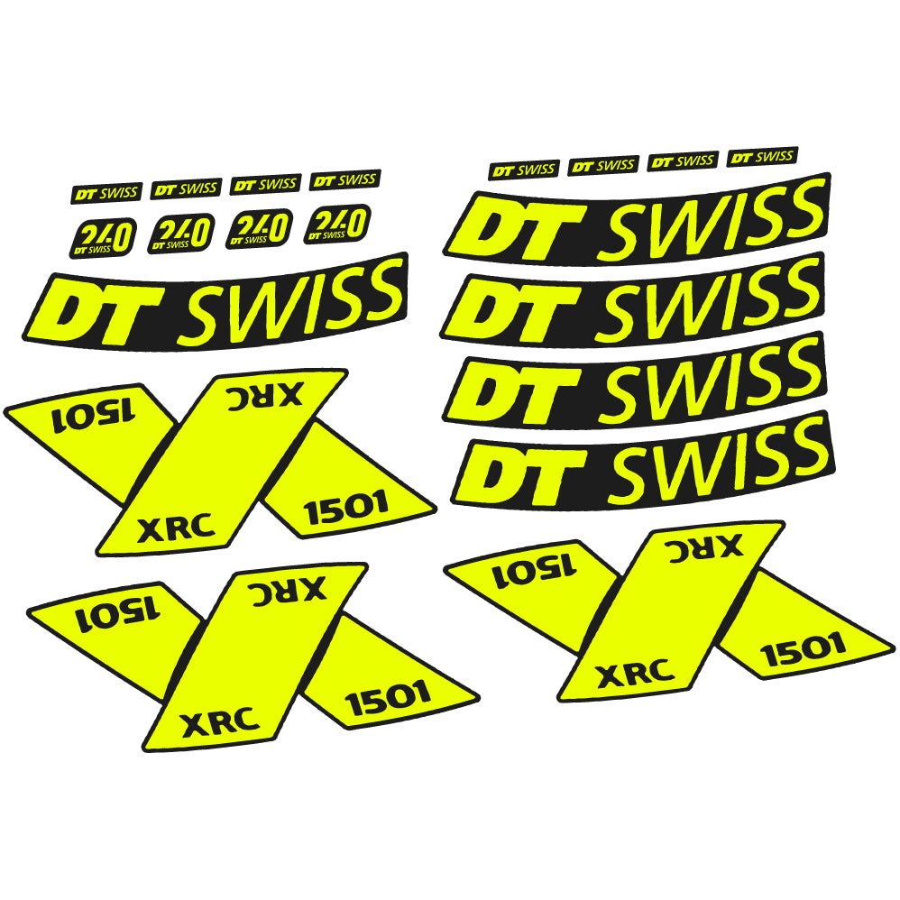 Autocollant DT Swiss XRC 1501 Spline 2022, Roues VTT 29, Autocollant vinyle