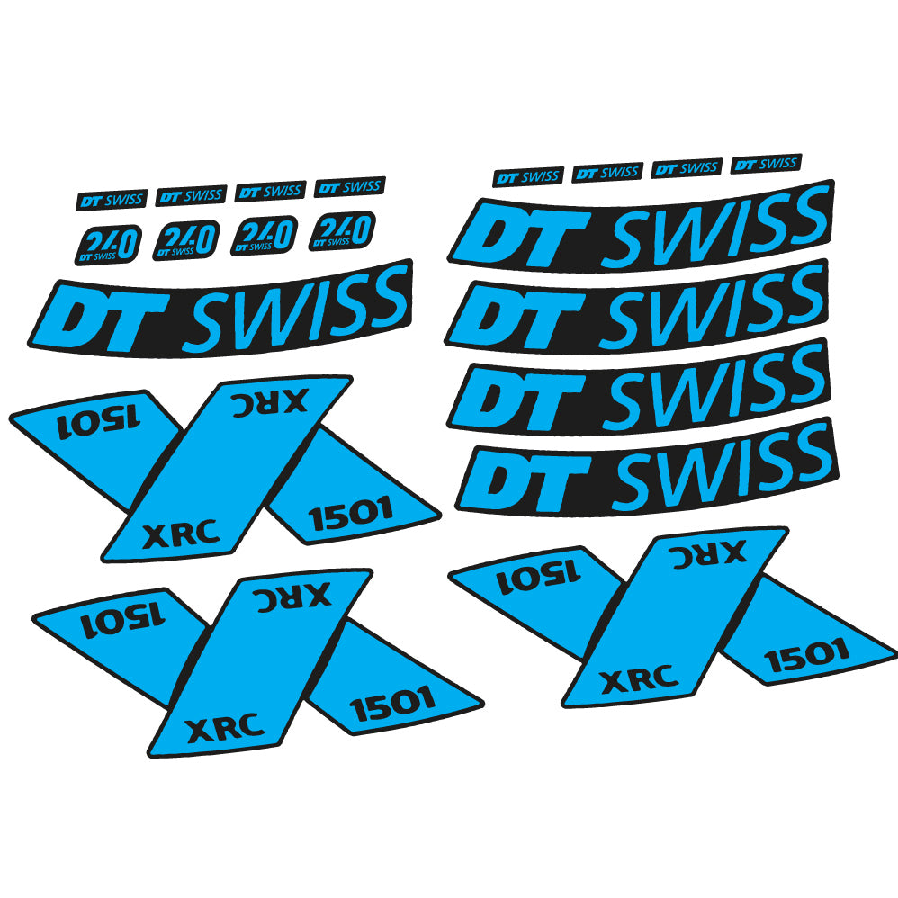 Autocollant DT Swiss XRC 1501 Spline 2022, Roues VTT 29, Autocollant vinyle