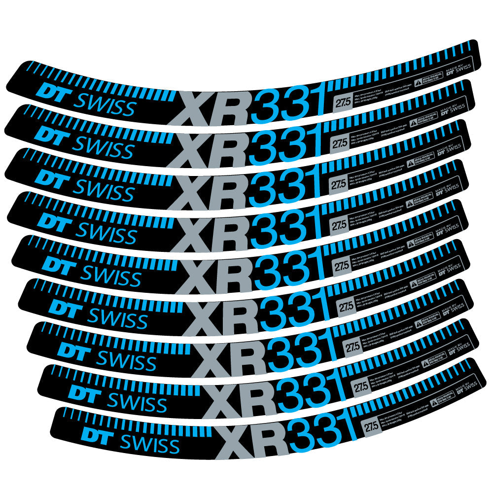 Autocollant DT Swiss XR331, Roues VTT 29, Autocollant Vélo vinyle