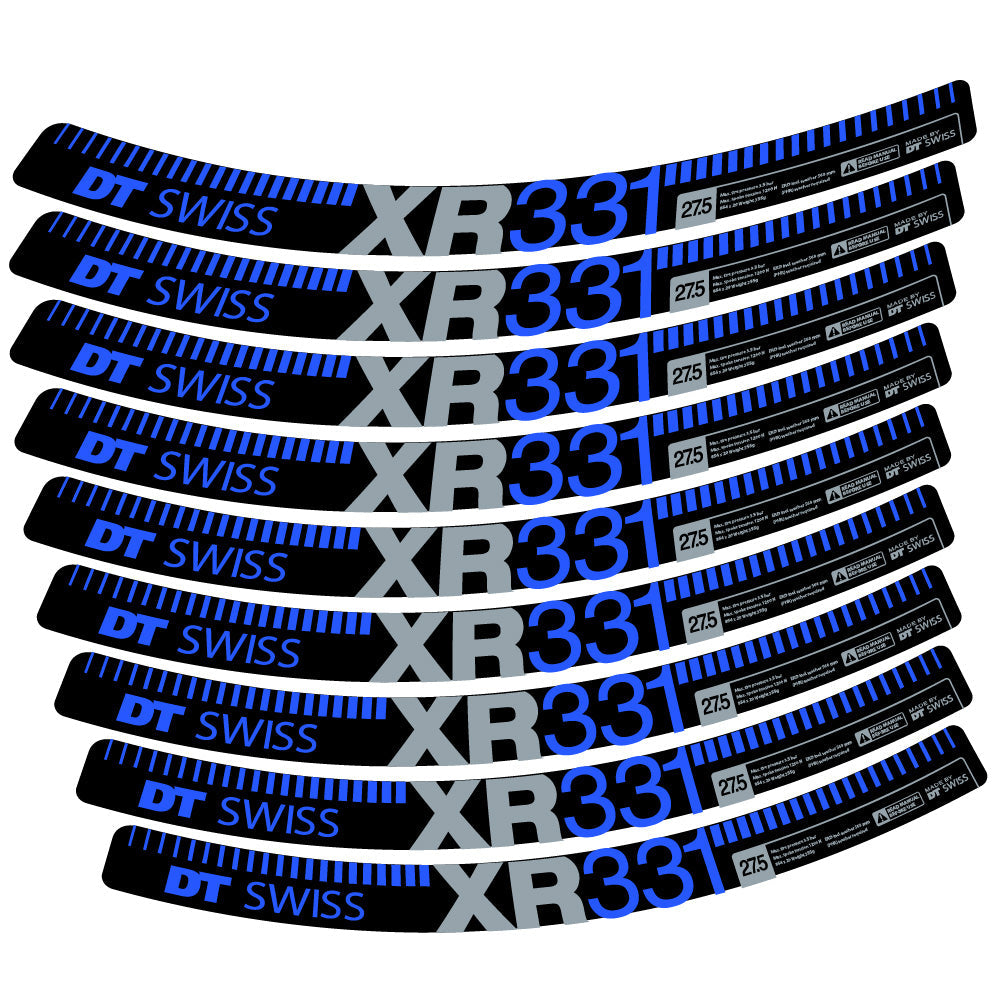 Autocollant DT Swiss XR331, Roues VTT 29, Autocollant Vélo vinyle