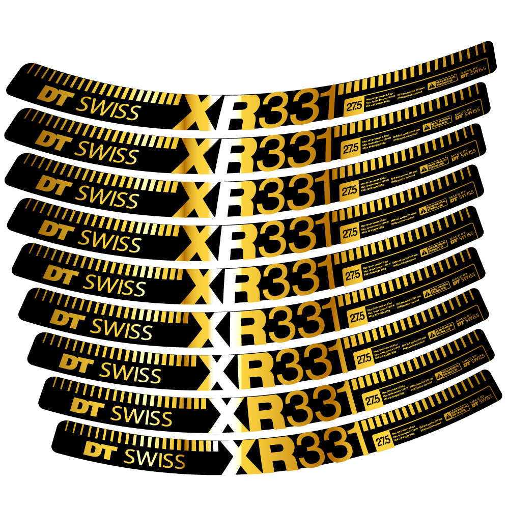 Autocollant DT Swiss XR331, Roues VTT 29, Autocollant Vélo vinyle