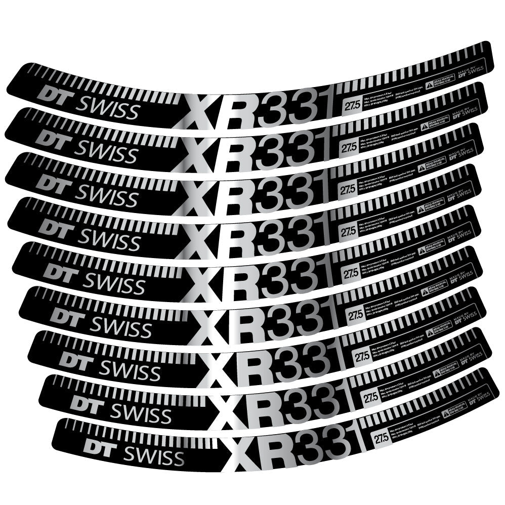 Autocollant DT Swiss XR331, Roues VTT 29, Autocollant Vélo vinyle