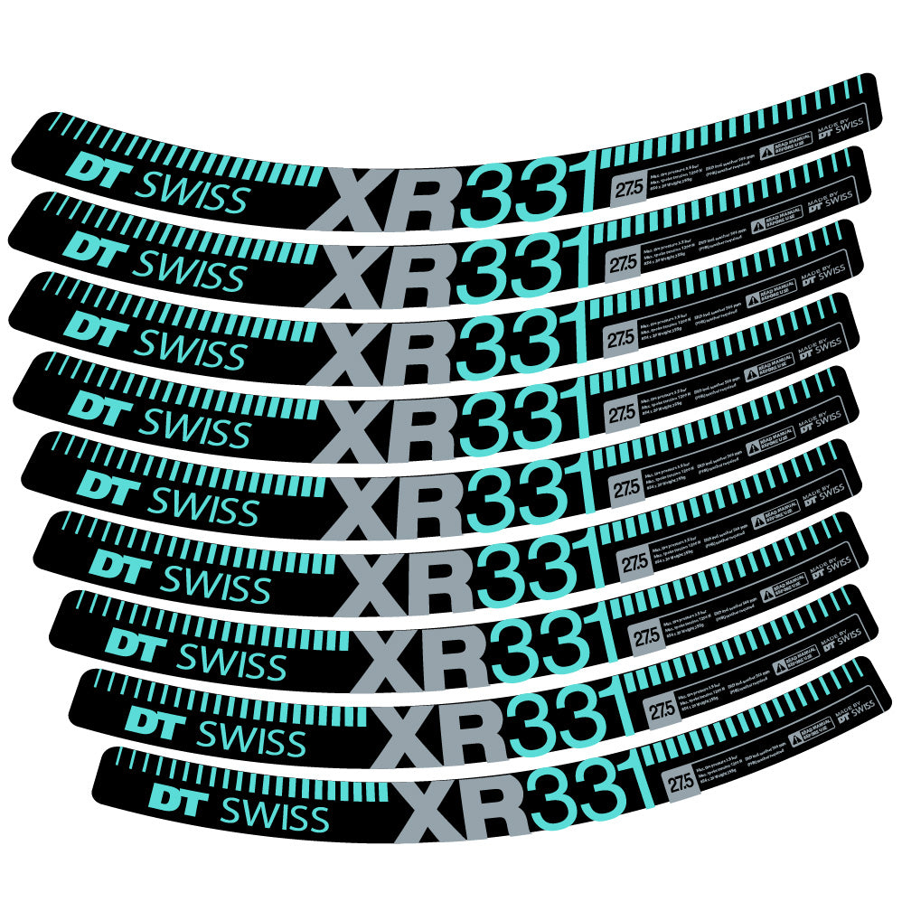 Autocollant DT Swiss XR331, Roues VTT 29, Autocollant Vélo vinyle