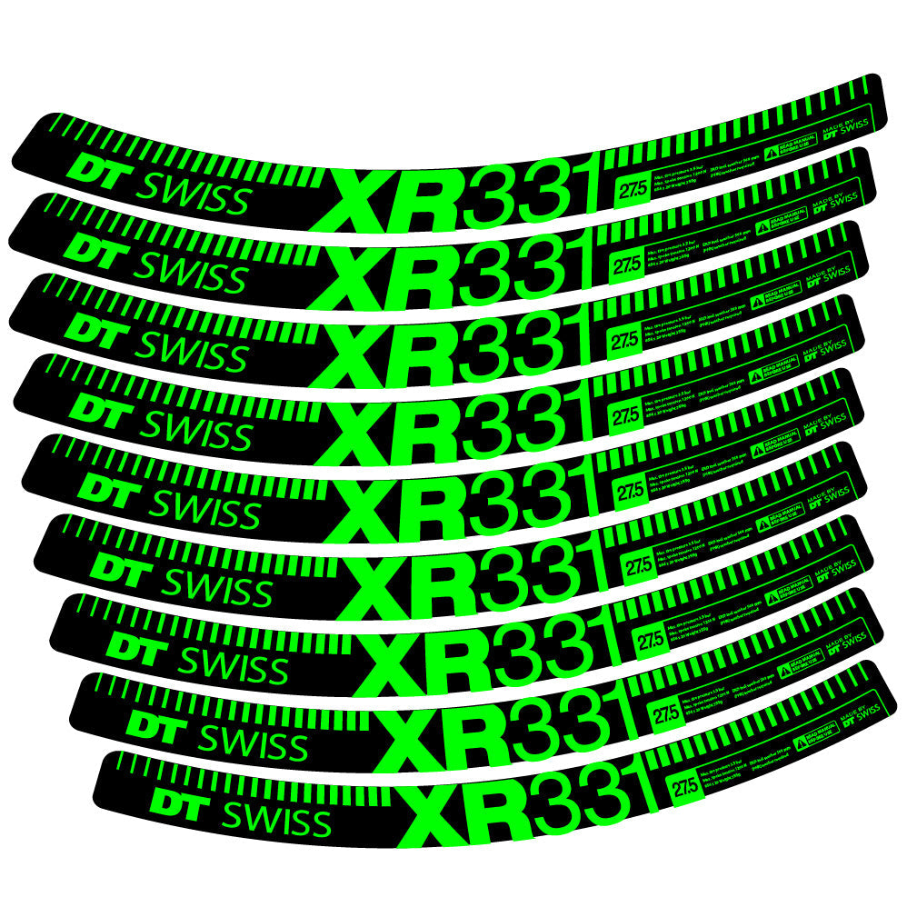Autocollant DT Swiss XR331, Roues VTT 29, Autocollant Vélo vinyle