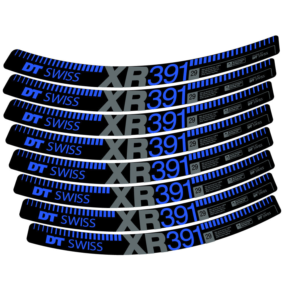 Autocollant DT Swiss XR391, Roues VTT 29, Autocollant Vélo vinyle