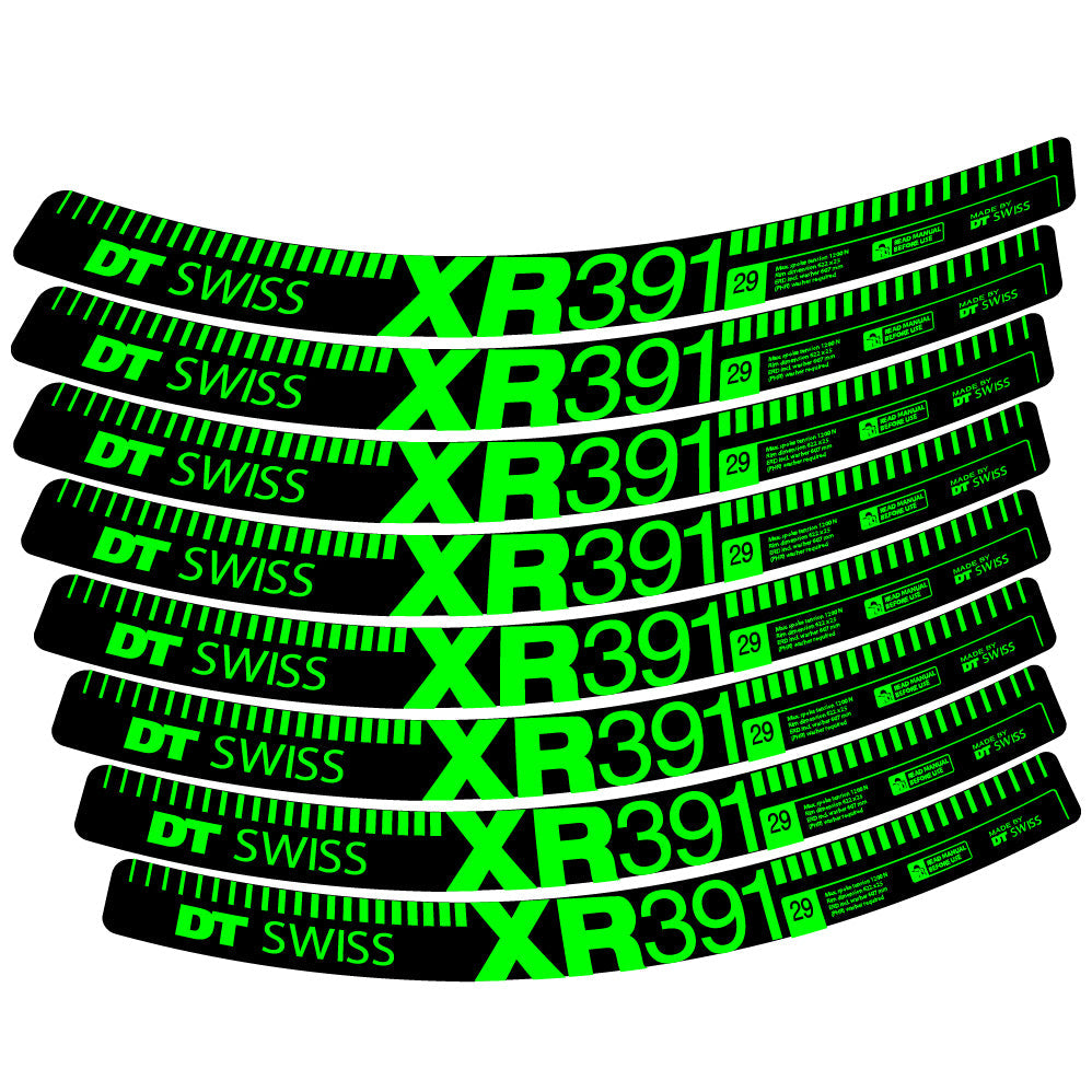 Autocollant DT Swiss XR391, Roues VTT 29, Autocollant Vélo vinyle