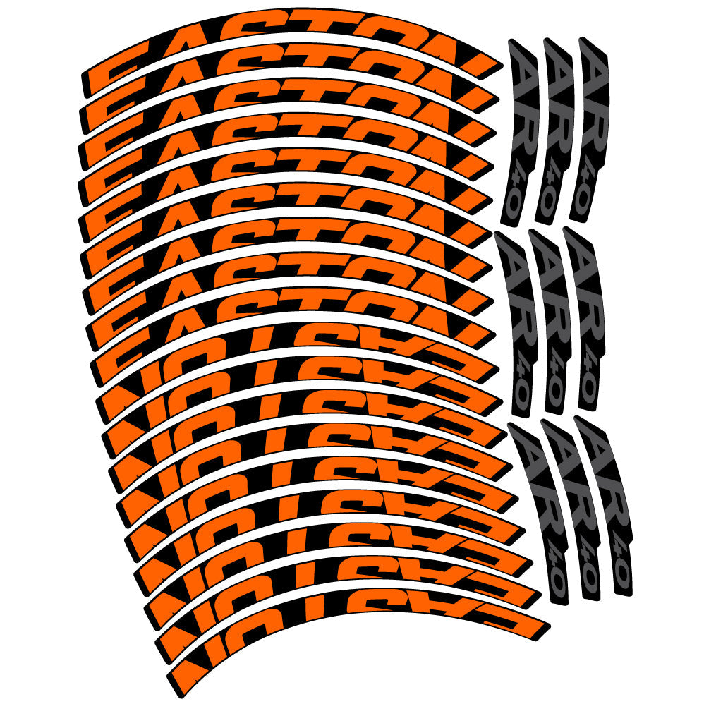 Autocollant Easton AR40, Roues VTT 29, Autocollant Vélo vinyle