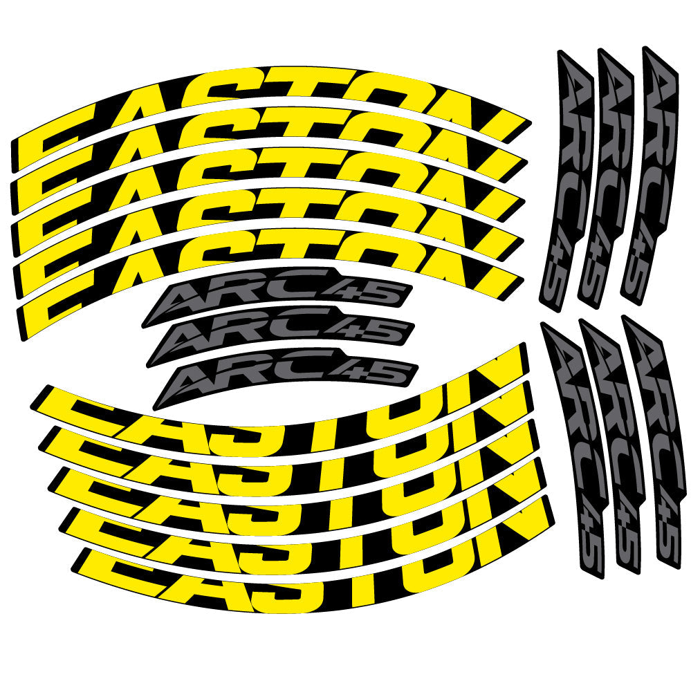 Autocollant Easton ARC45, Roues VTT 29, Autocollant Vélo vinyle