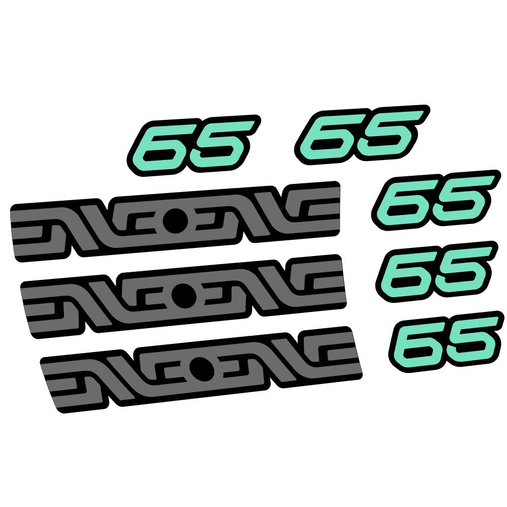 Autocollant Enve 65, Roues VTT 29, Autocollant Vélo vinyle