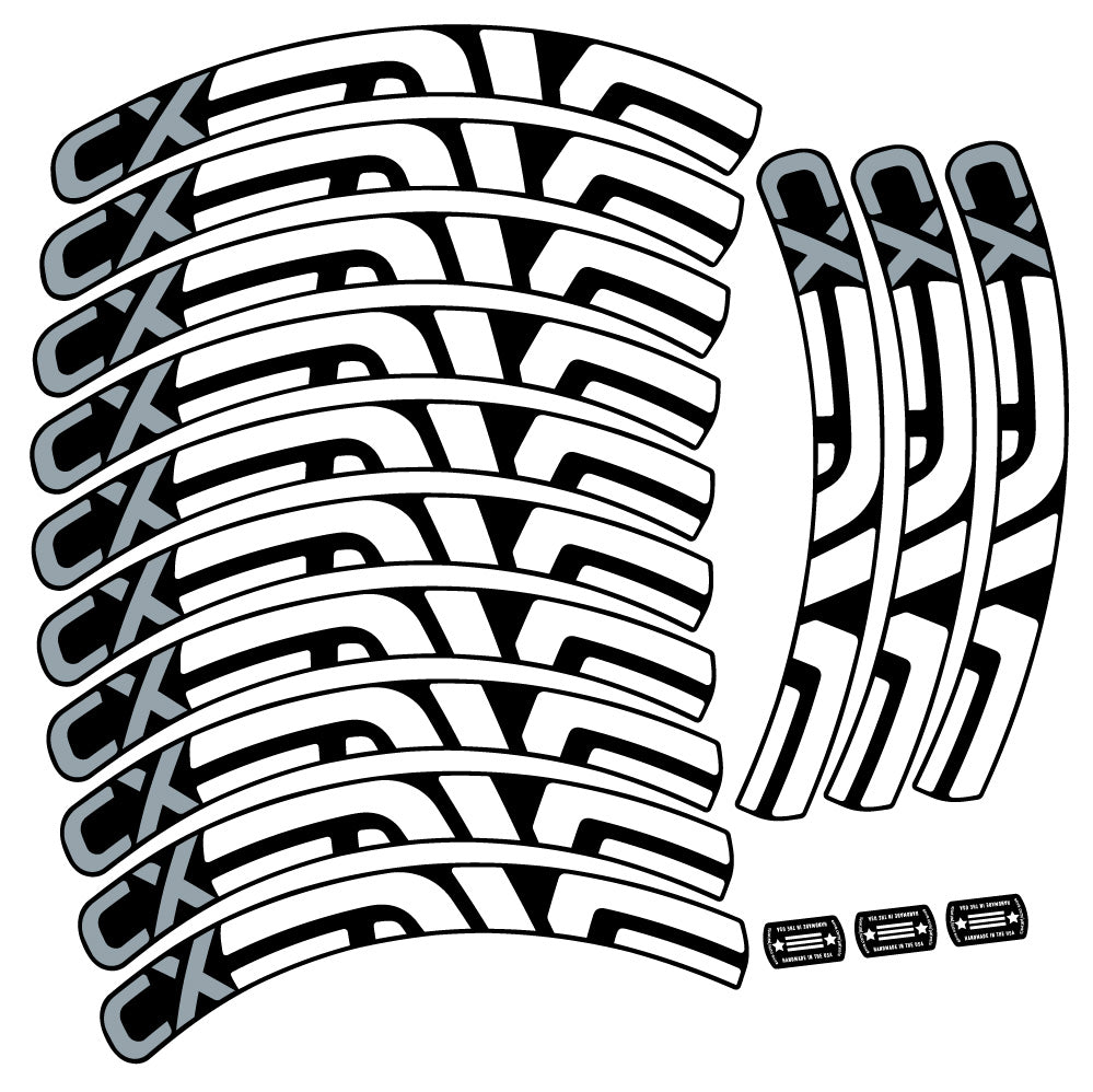 Autocollant Enve CX, Roues VTT 29, Autocollant Vélo vinyle