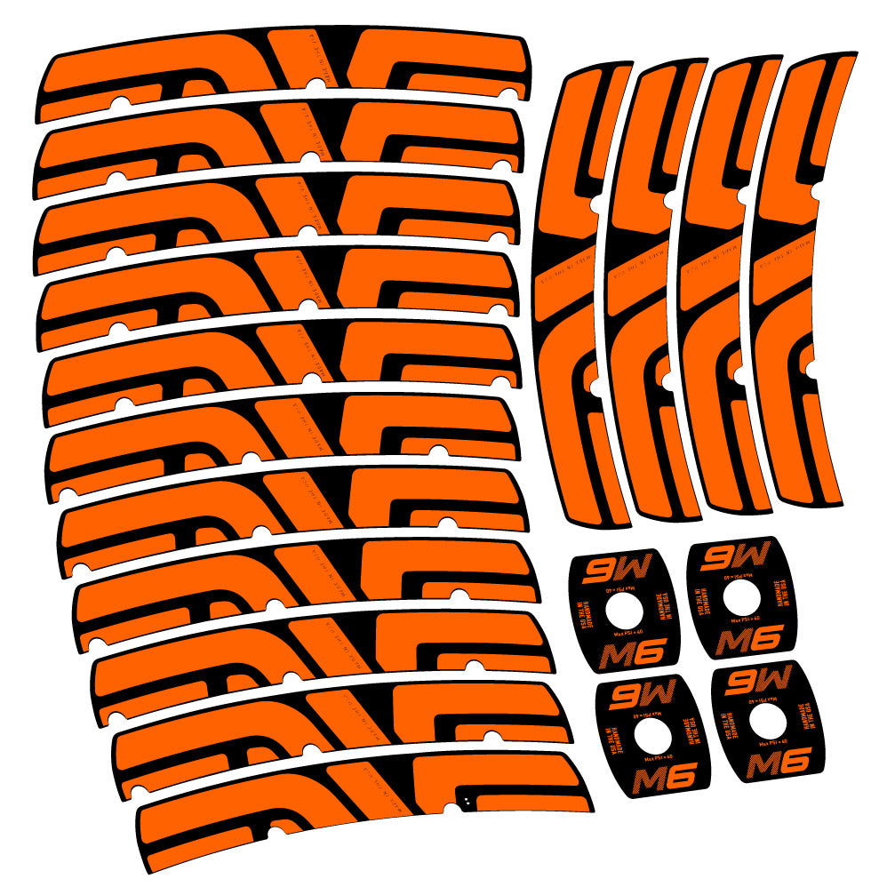 Autocollant Enve M Series M6, Roues VTT 29, Vélo vinyle sticker