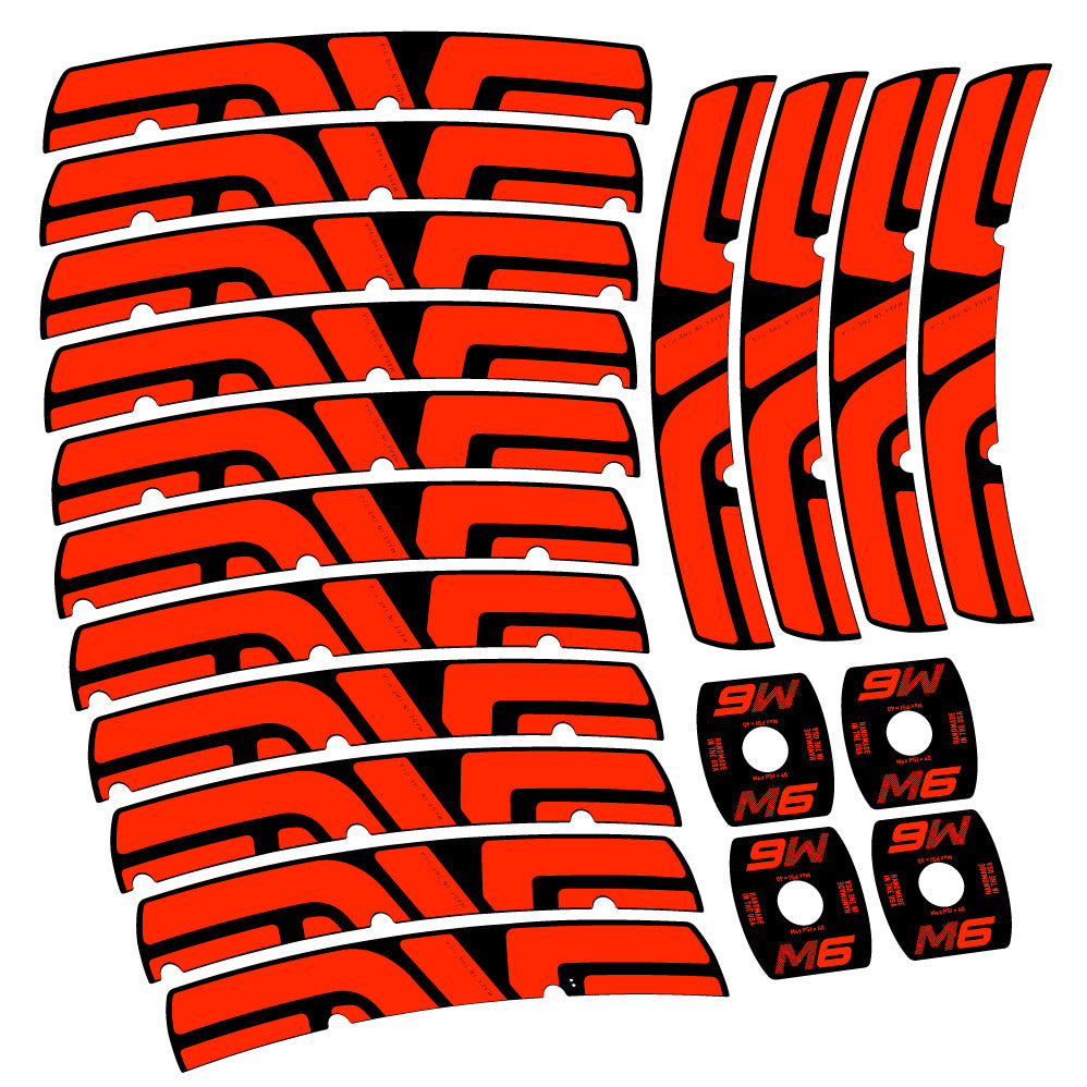 Autocollant Enve M Series M6, Roues VTT 29, Vélo vinyle sticker