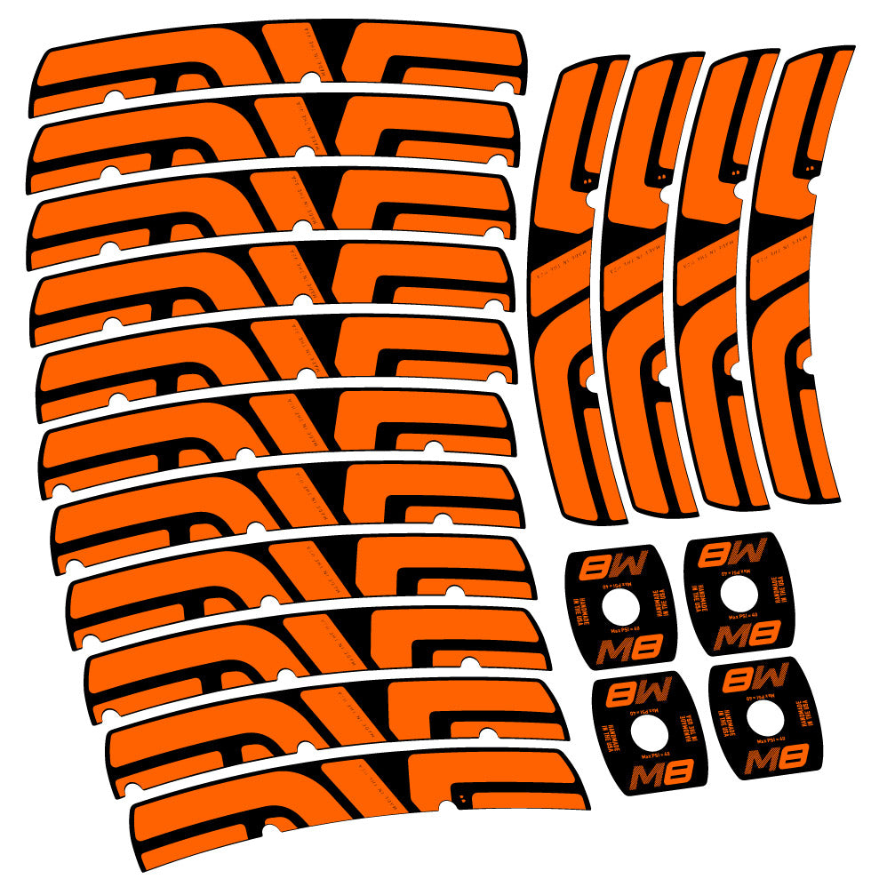 Autocollant Enve M Series M8, Roues VTT 29, Vélo vinyle sticker