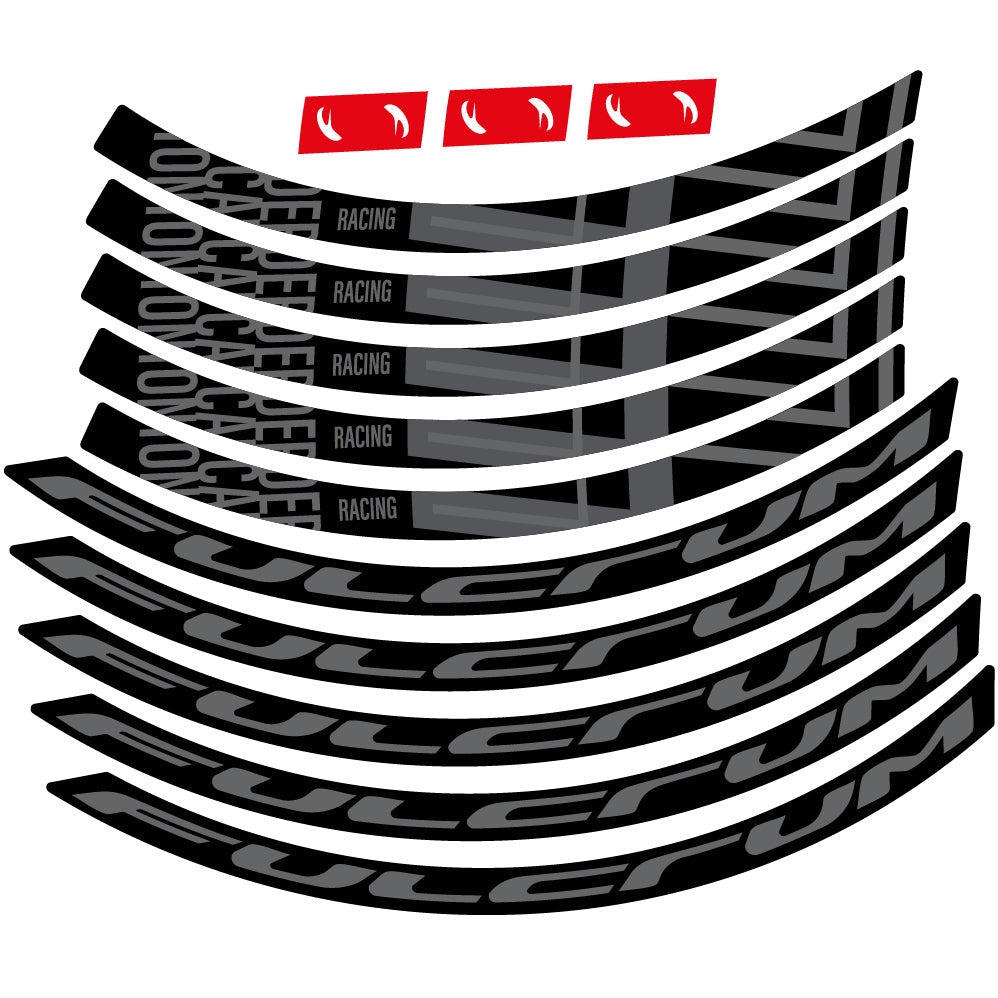 Autocollant Fulcrum Racing 700 db, Mountain Wheel 29, Vinyle autocollant