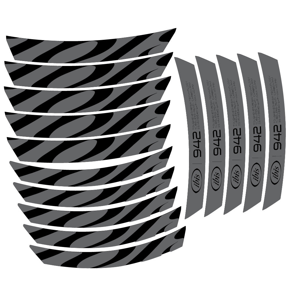 Autocollant Ibis 942 2019, Roues VTT 29, Autocollant Vélo vinyle