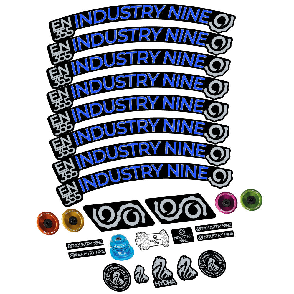 Autocollant Industry Nine Enduro 355, Roues VTT 29, Vélo vinyle autocollant