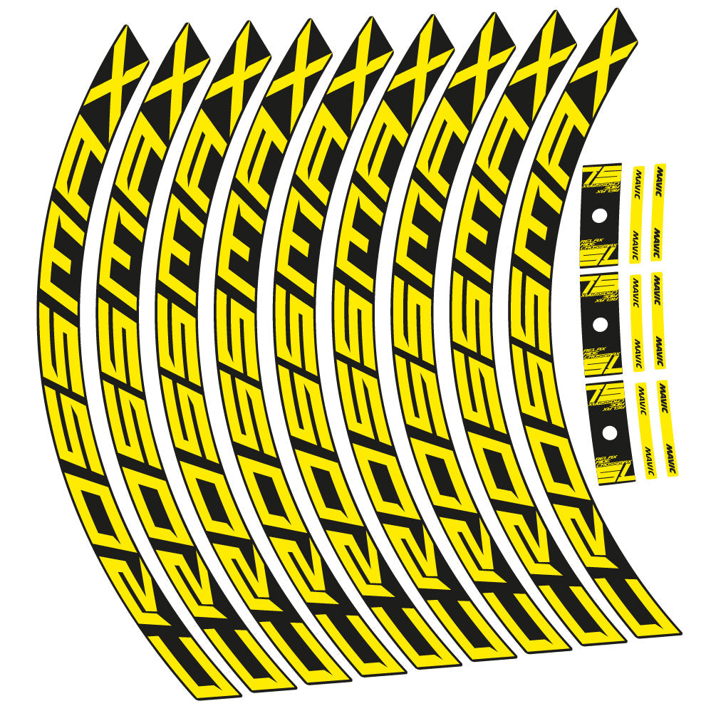 Autocollant Mavic Crossmax SL 2021, Roues VTT 29, Autocollant Vélo vinyle