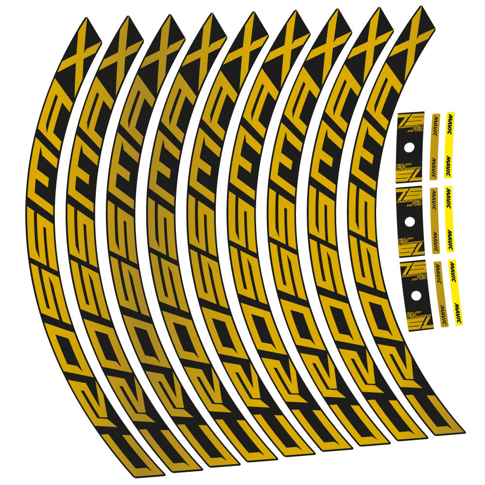 Autocollant Mavic Crossmax SL 2021, Roues VTT 29, Autocollant Vélo vinyle