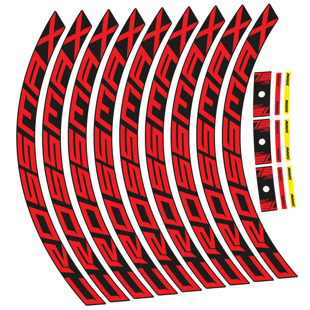 Autocollant Mavic Crossmax SL 2021, Roues VTT 29, Autocollant Vélo vinyle