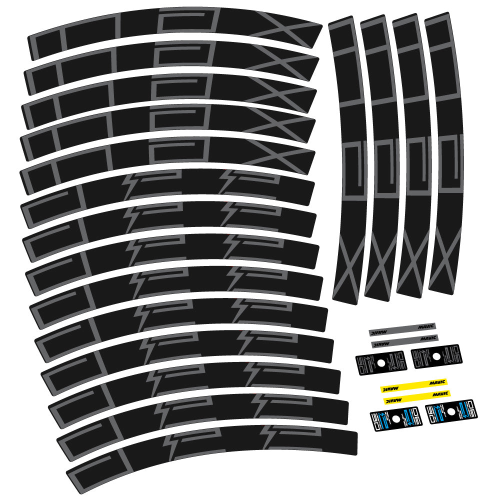 Autocollant Mavic E-Deemax, Roues VTT 29, Autocollant Vélo vinyle
