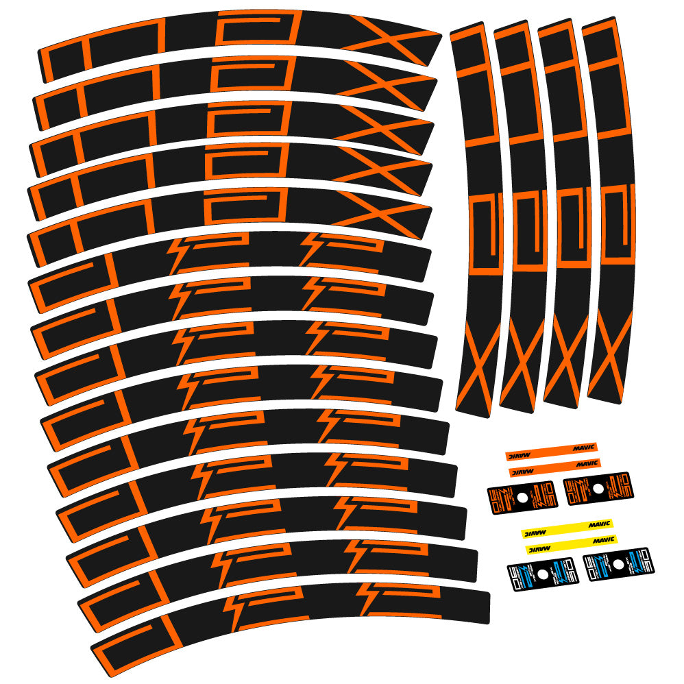 Autocollant Mavic E-Deemax, Roues VTT 29, Autocollant Vélo vinyle