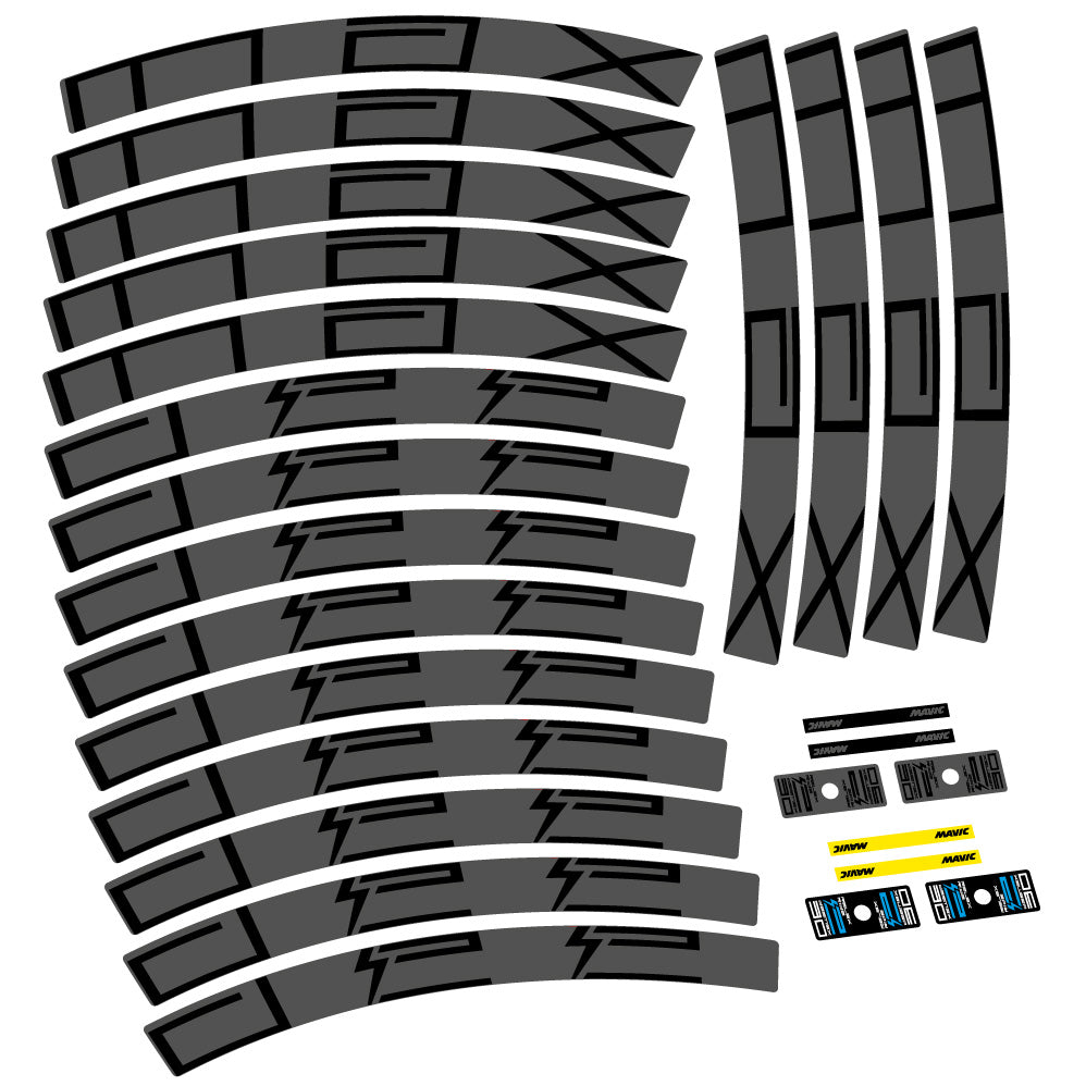Autocollant Mavic E-Deemax, Roues VTT 29, Autocollant Vélo vinyle