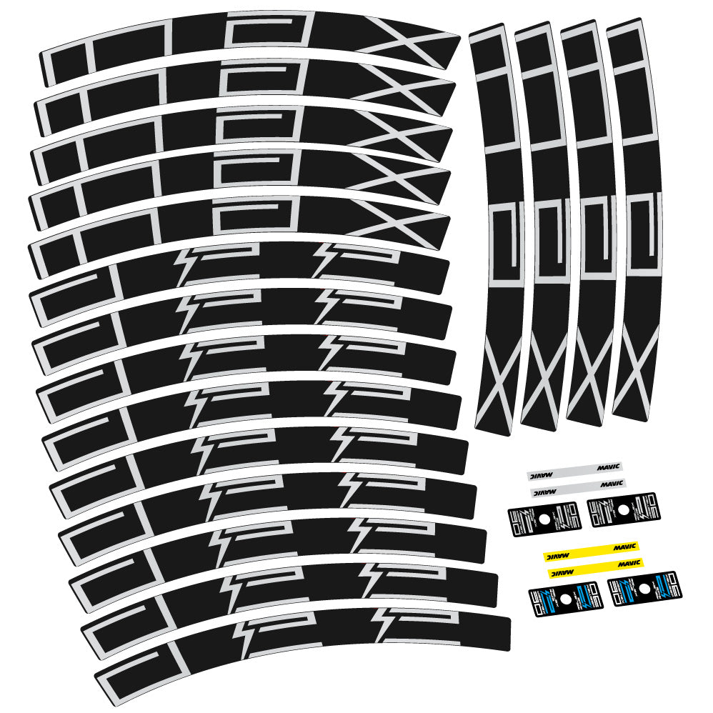 Autocollant Mavic E-Deemax, Roues VTT 29, Autocollant Vélo vinyle