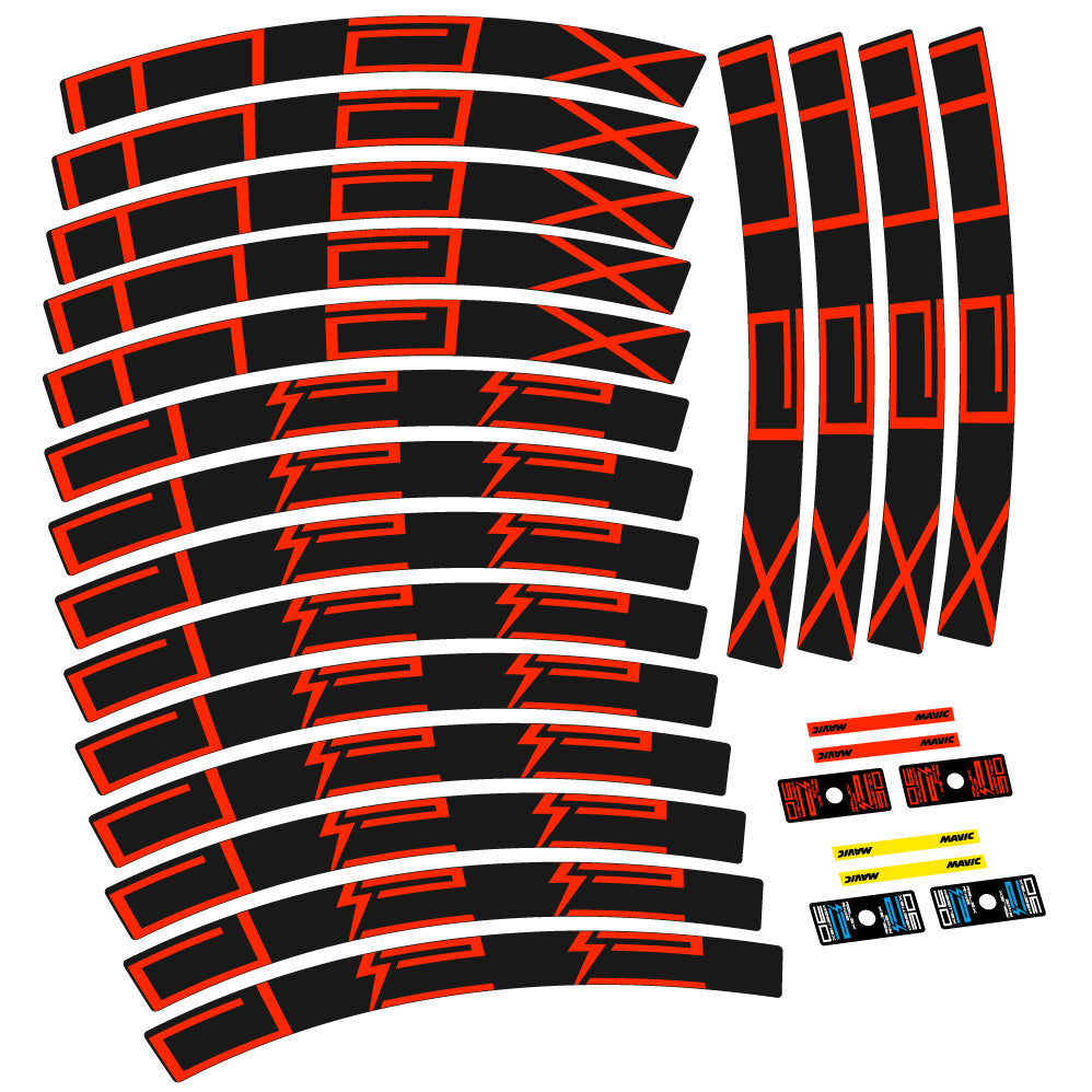 Autocollant Mavic E-Deemax, Roues VTT 29, Autocollant Vélo vinyle
