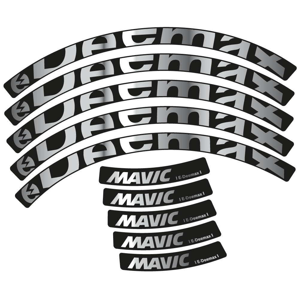 Autocollant Mavic E-deemax 2025, Roues VTT 29, Autocollant Vélo vinyle