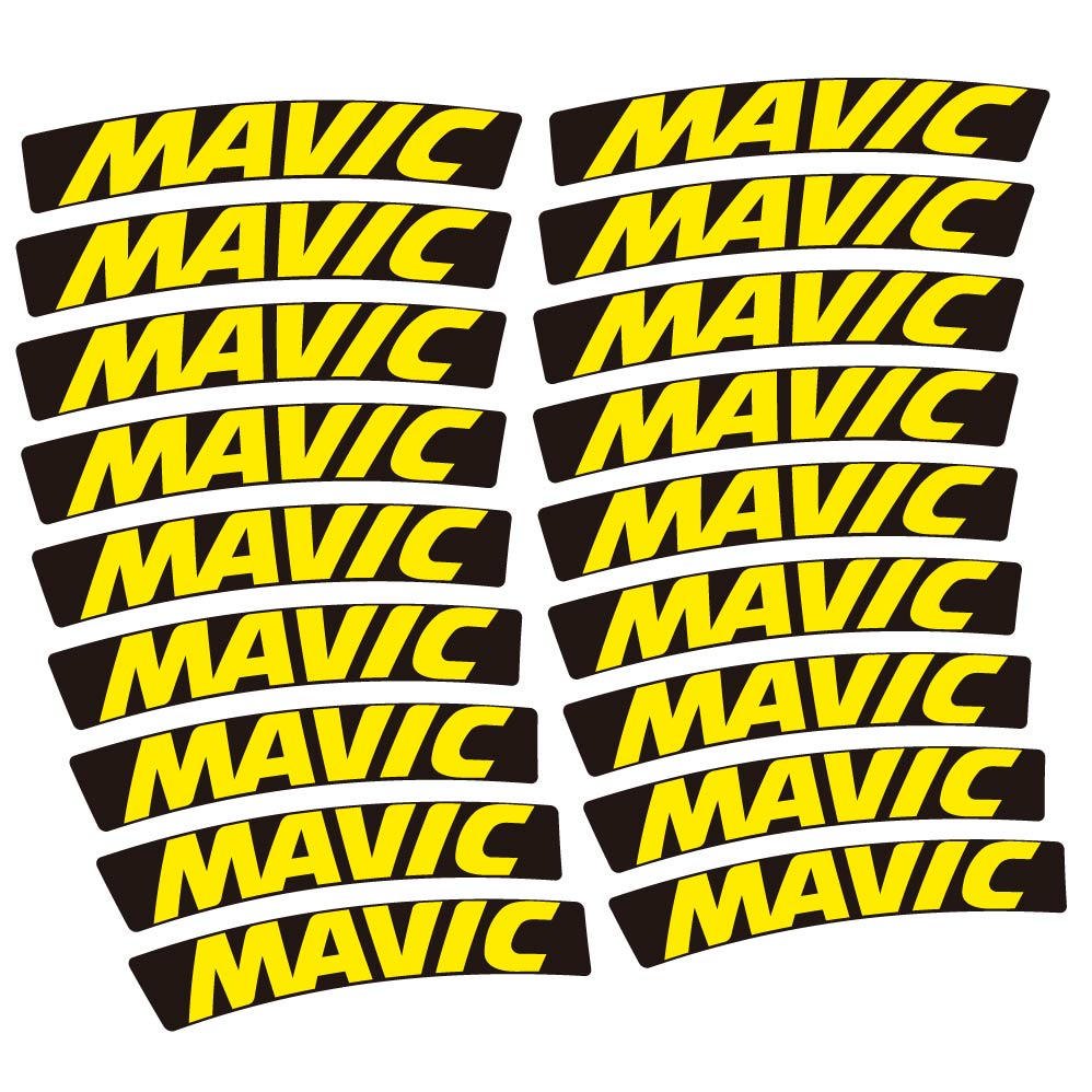 Autocollant Mavic, Roues VTT 29, Autocollant Vélo vinyle