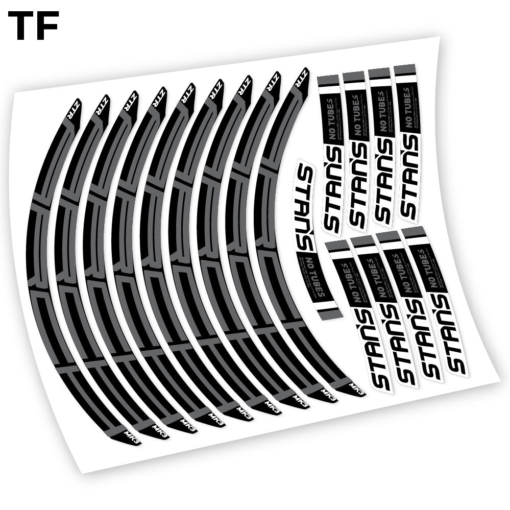 Autocollant, Notubes ZTR Arch MK3 2018, autocollant Mountain Wheel Vélos Vinyle