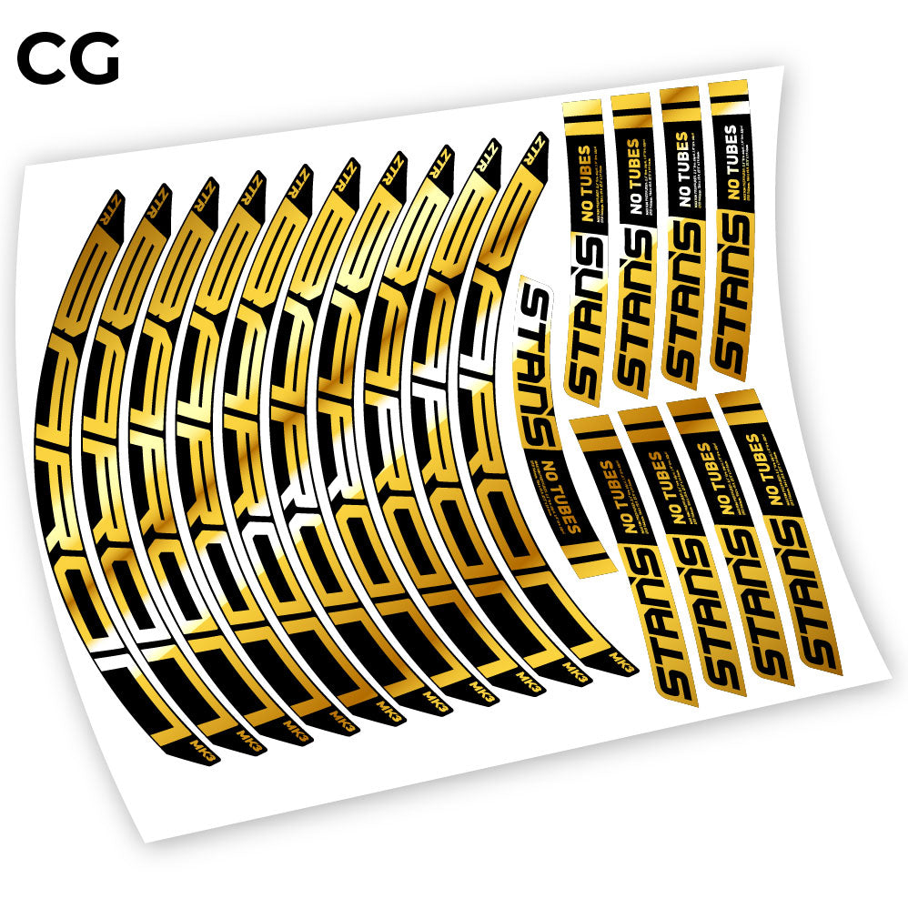 Autocollant, Notubes ZTR Baron MK3 2018, Autocollant vinyle