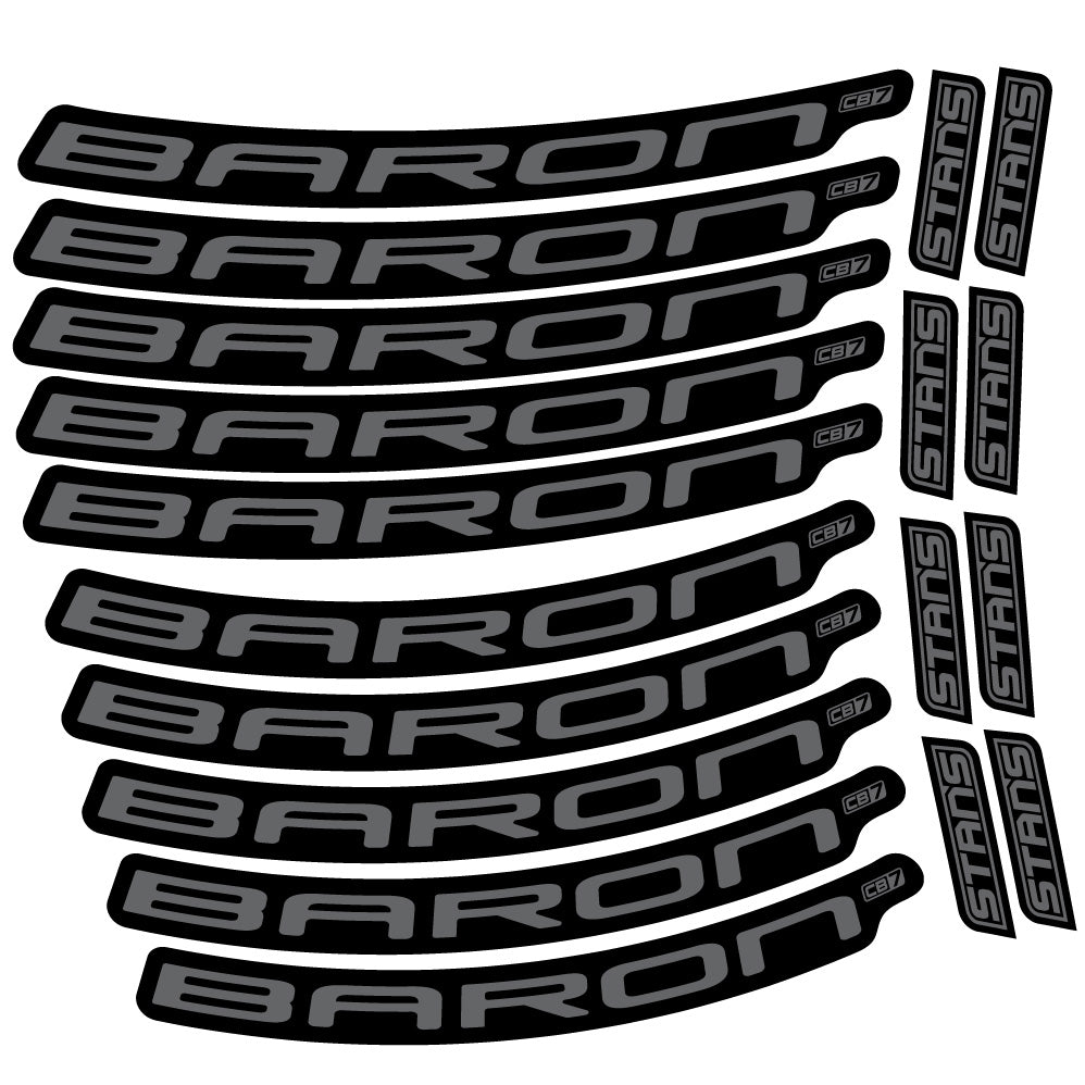 Autocollant Stans Baron CB7, Roues VTT 29, Autocollant Vélo vinyle