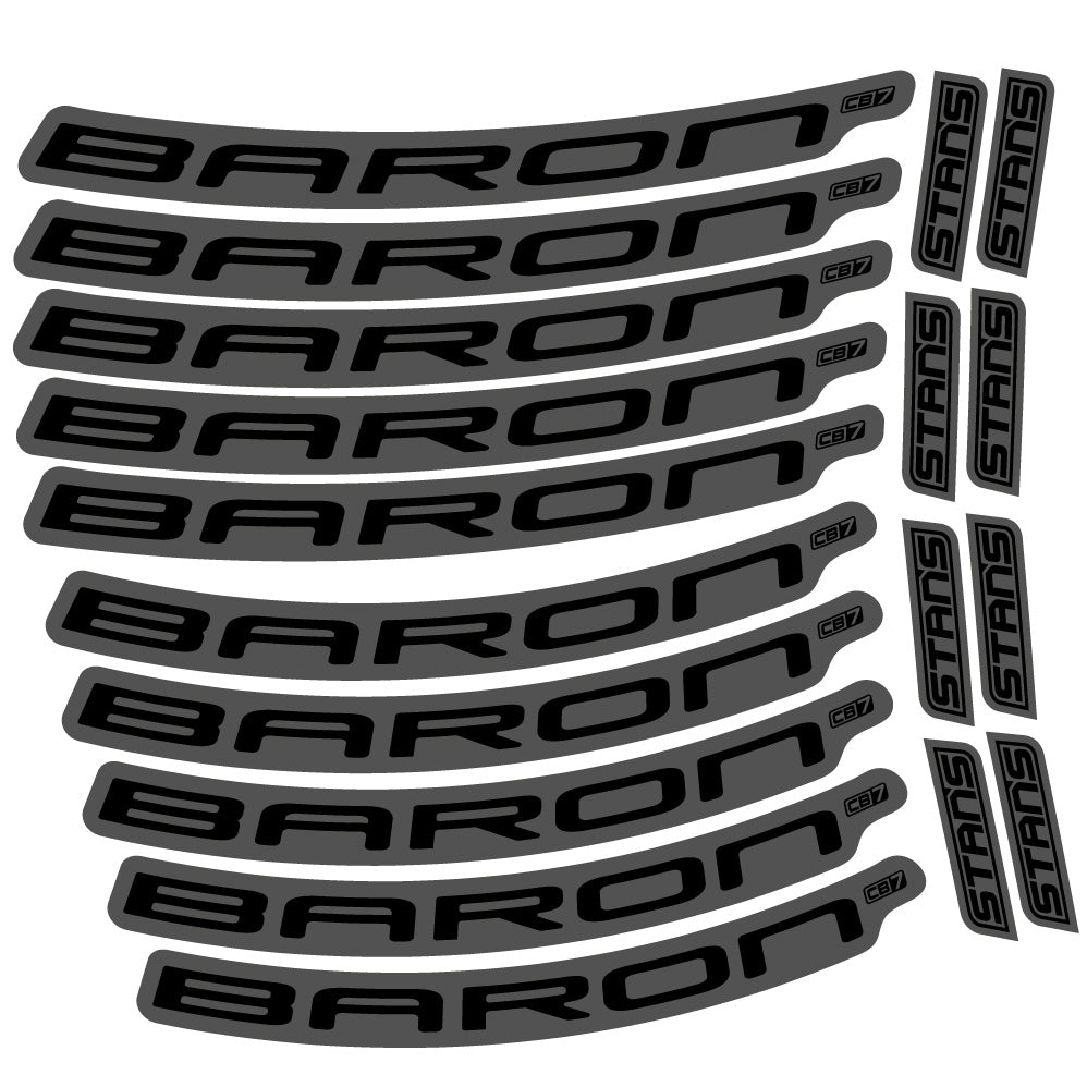 Autocollant Stans Baron CB7, Roues VTT 29, Autocollant Vélo vinyle