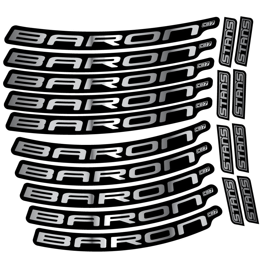 Autocollant Stans Baron CB7, Roues VTT 29, Autocollant Vélo vinyle